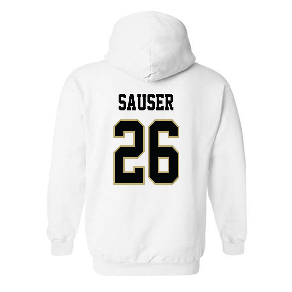 Central Florida - NCAA Baseball : Matt Sauser - Classic Shersey Hooded Sweatshirt-1