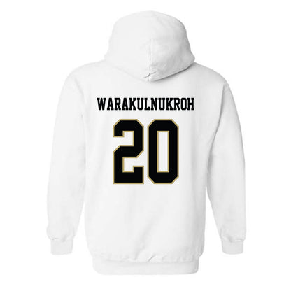 Central Florida - NCAA Men's Basketball : Poohpha Warakulnukroh - Classic Shersey Hooded Sweatshirt-1