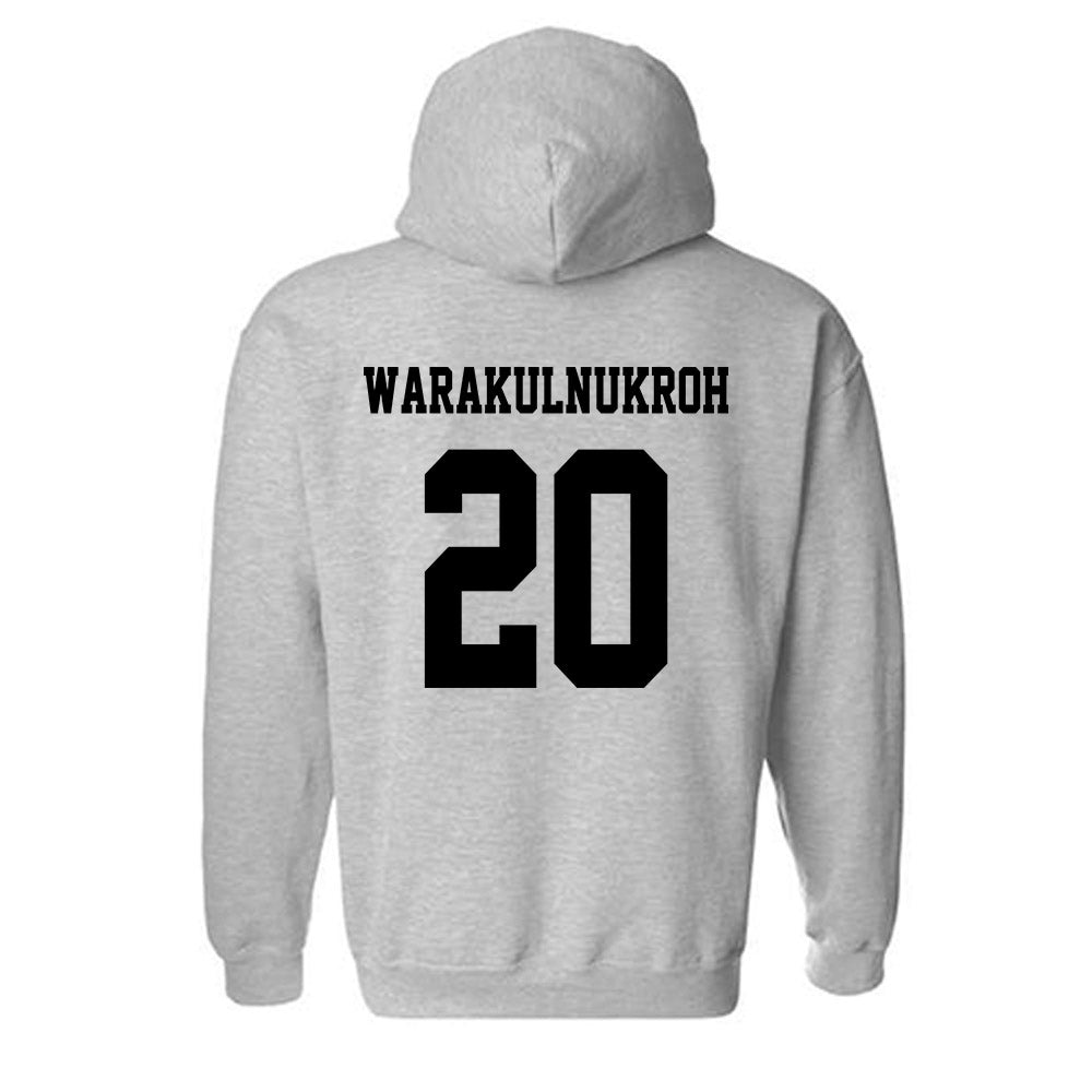 Central Florida - NCAA Men's Basketball : Poohpha Warakulnukroh - Classic Shersey Hooded Sweatshirt-1