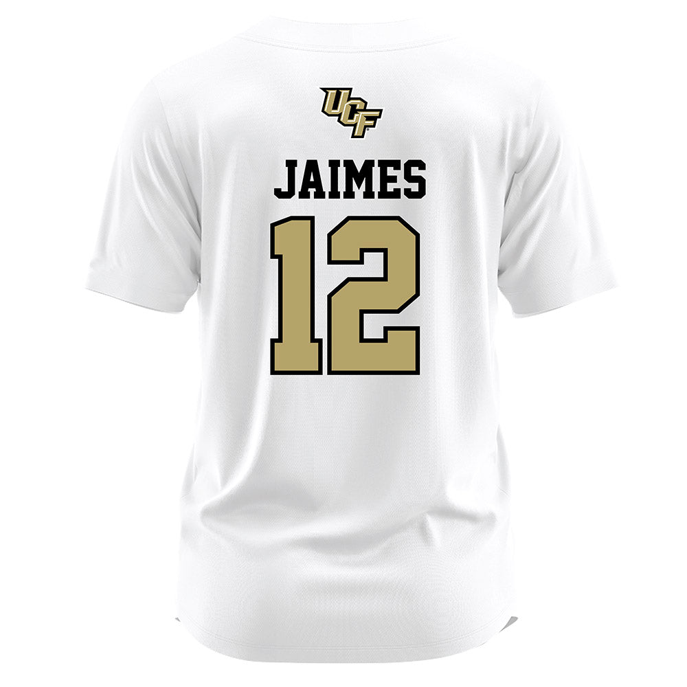 Central Florida - NCAA Softball : Corina Jaimes - White Jersey-1