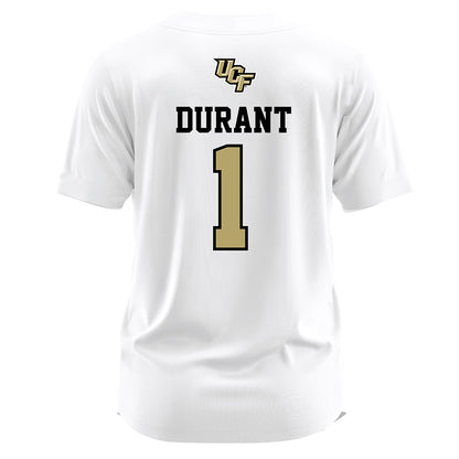 Central Florida - NCAA Softball : Ayala Durant - White Jersey-1