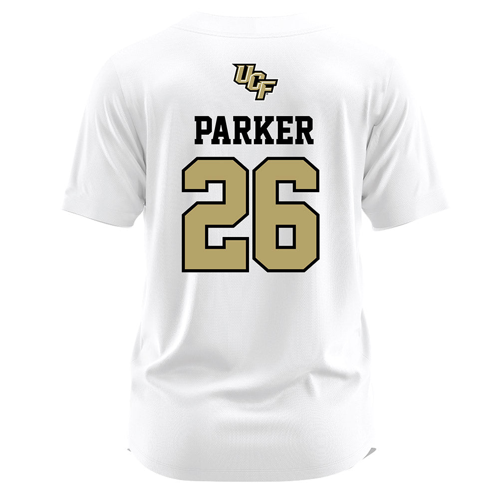Central Florida - NCAA Softball : Madelyn Parker - White Jersey-1