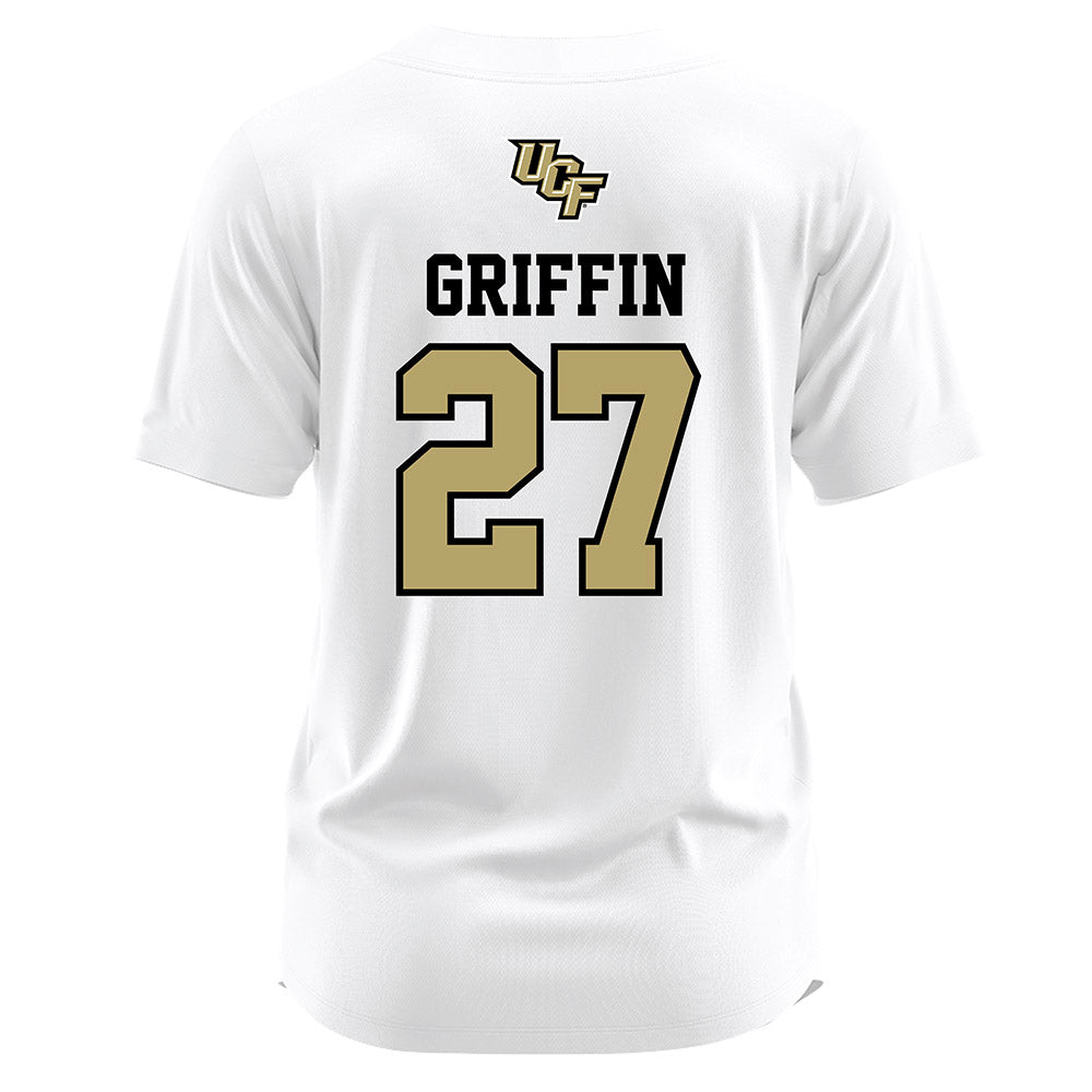 Central Florida - NCAA Softball : Ashleigh Griffin - White Fashion Jersey