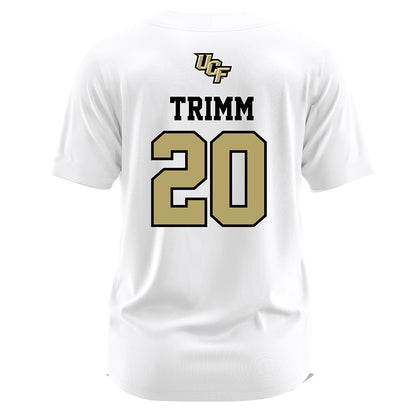 Central Florida - NCAA Softball : Kendall Trimm - White Jersey-1