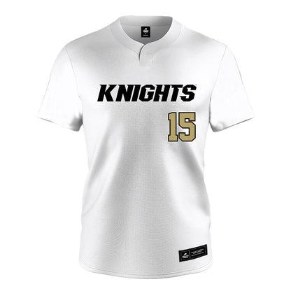Central Florida - NCAA Softball : Yessenia Lopez - White Jersey-0