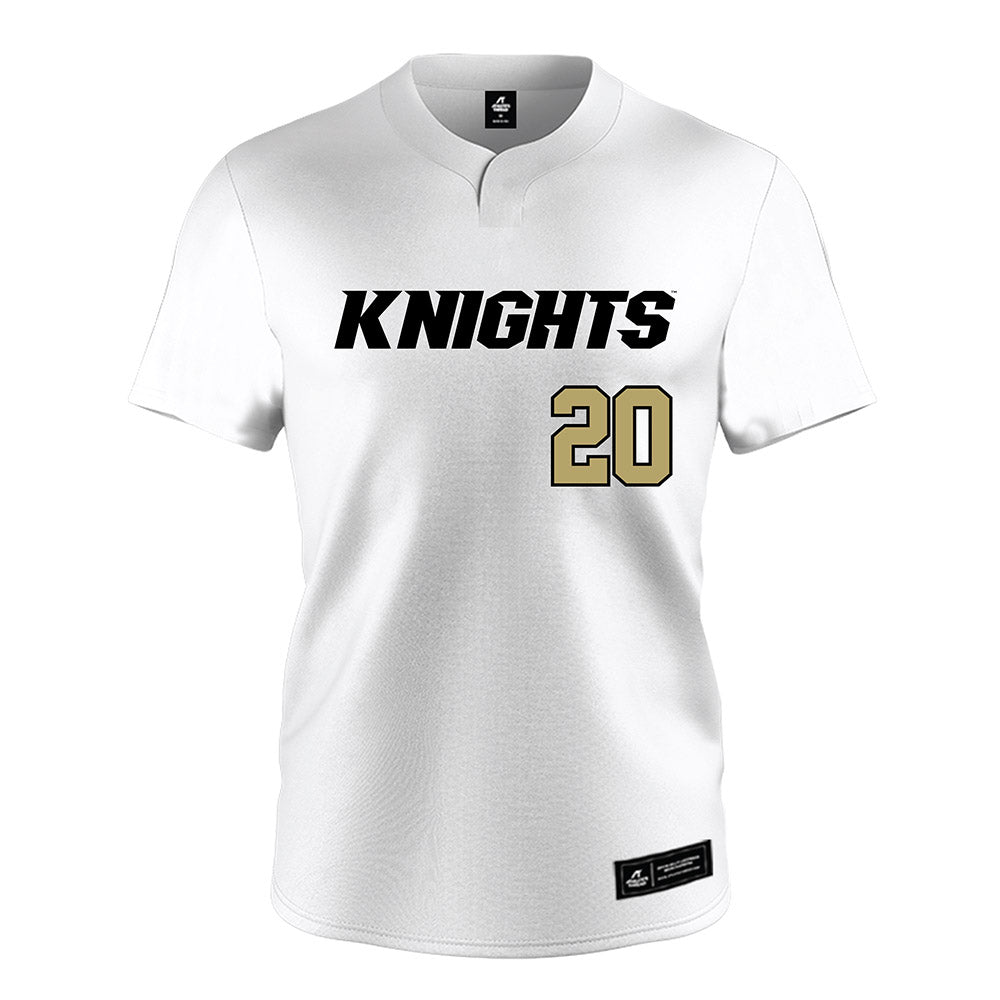 Central Florida - NCAA Softball : Kendall Trimm - White Jersey-0