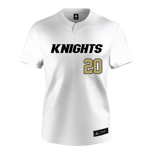 Central Florida - NCAA Softball : Kendall Trimm - White Jersey-0