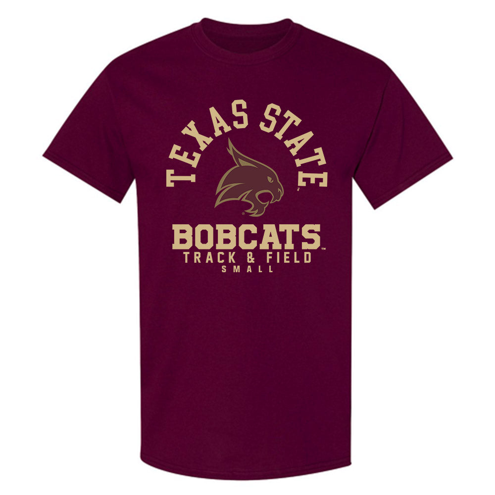 Texas State - NCAA Women's Track & Field : Lauryn Small - Classic Fashion Shersey T-Shirt-0