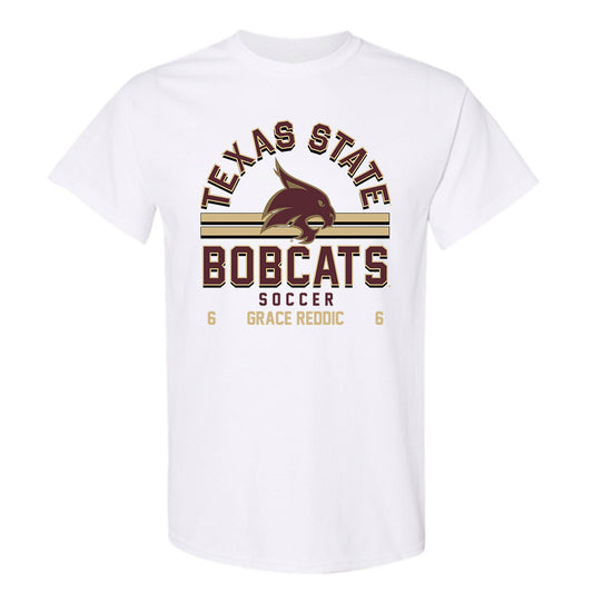 Texas State - NCAA Women's Soccer : Grace Reddic - Classic Fashion Shersey T-Shirt-0