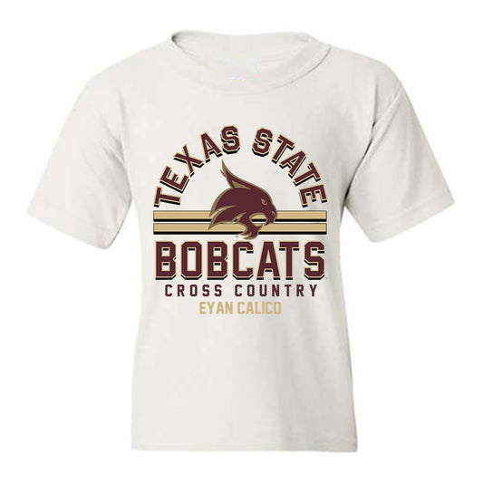 Texas State - NCAA Men's Cross Country : Eyan Calico - Classic Fashion Shersey Youth T-Shirt-0