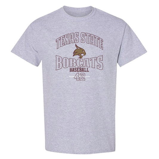 Texas State - NCAA Baseball : Austin Munguia - T-Shirt-0