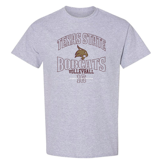 Texas State - NCAA Women's Volleyball : caelyn emmerling - T-Shirt