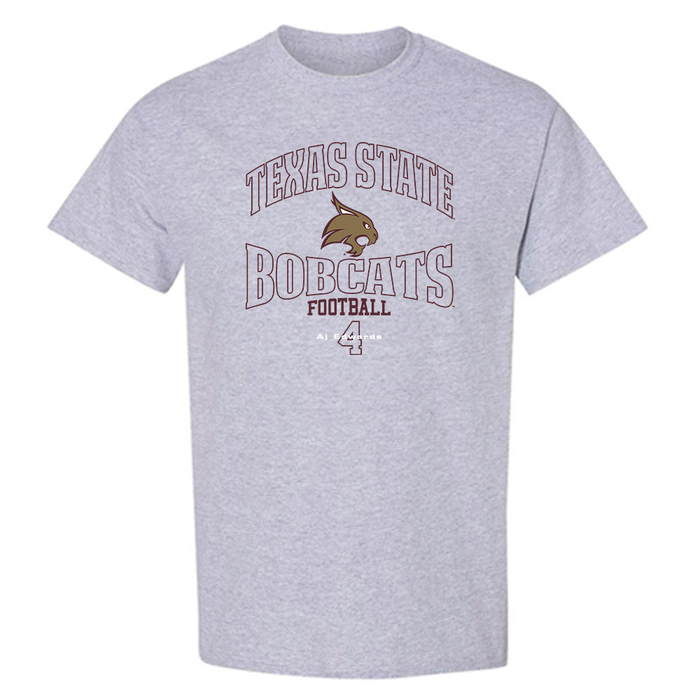 Texas State - NCAA Football : Aj Edwards - T-Shirt