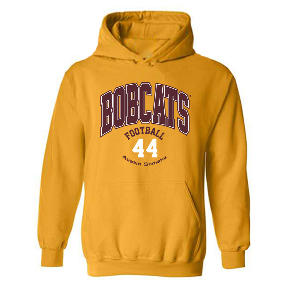 Texas State - NCAA Football : Austin Samaha - Classic Fashion Shersey Hooded Sweatshirt