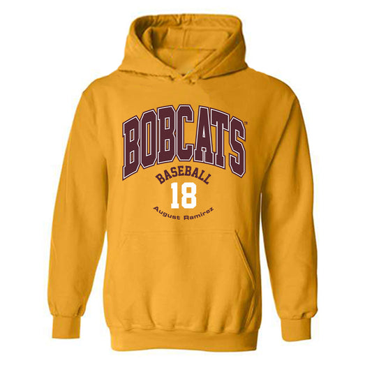 Texas State - NCAA Baseball : August Ramirez - Classic Fashion Shersey Hooded Sweatshirt-0