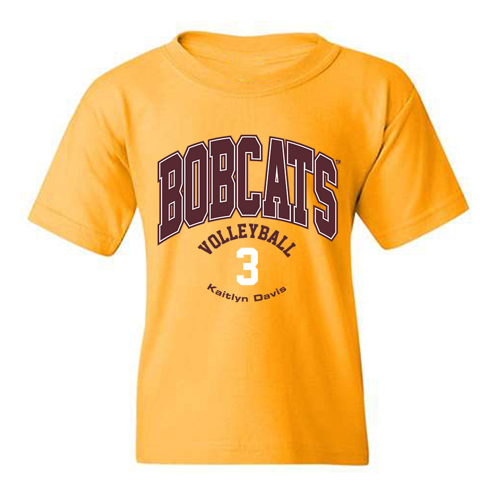 Texas State - NCAA Women's Volleyball : Kaitlyn Davis - Classic Fashion Shersey Youth T-Shirt-0