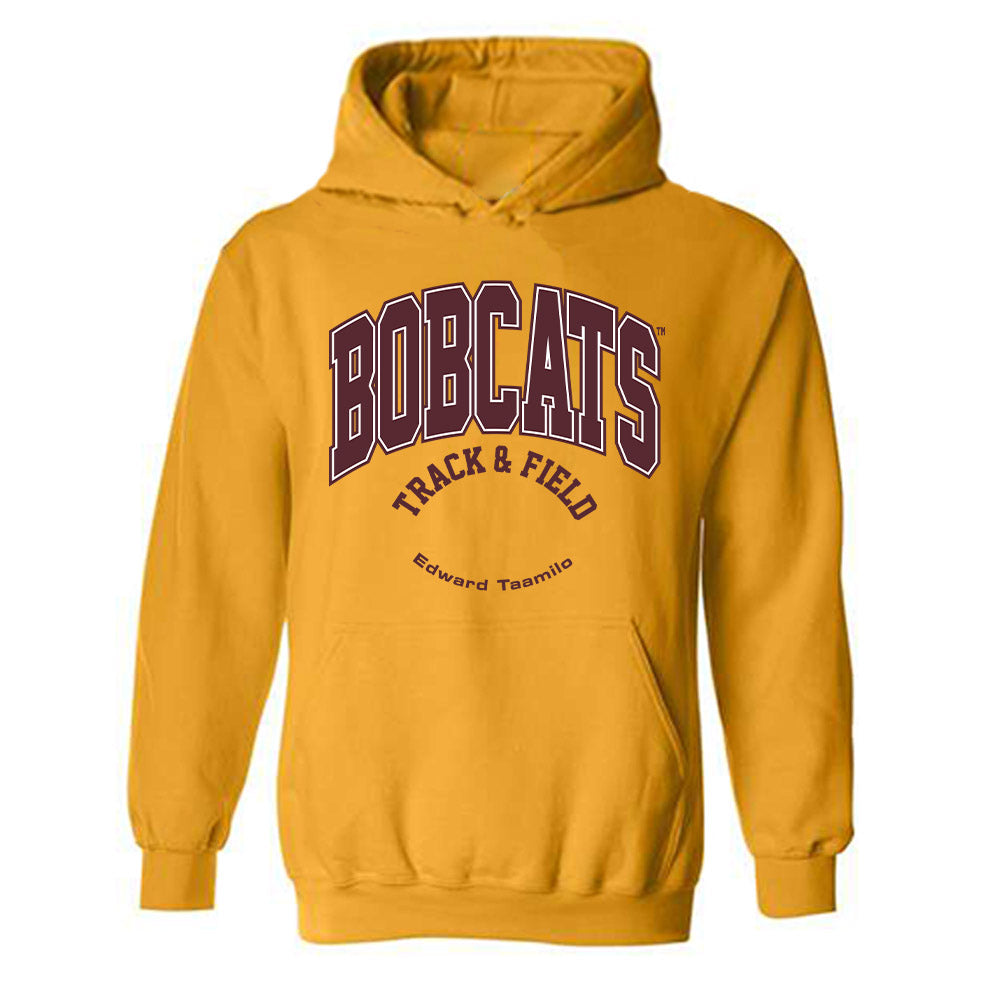 Texas State - NCAA Men's Track & Field : Edward Taamilo - Classic Fashion Shersey Hooded Sweatshirt-0