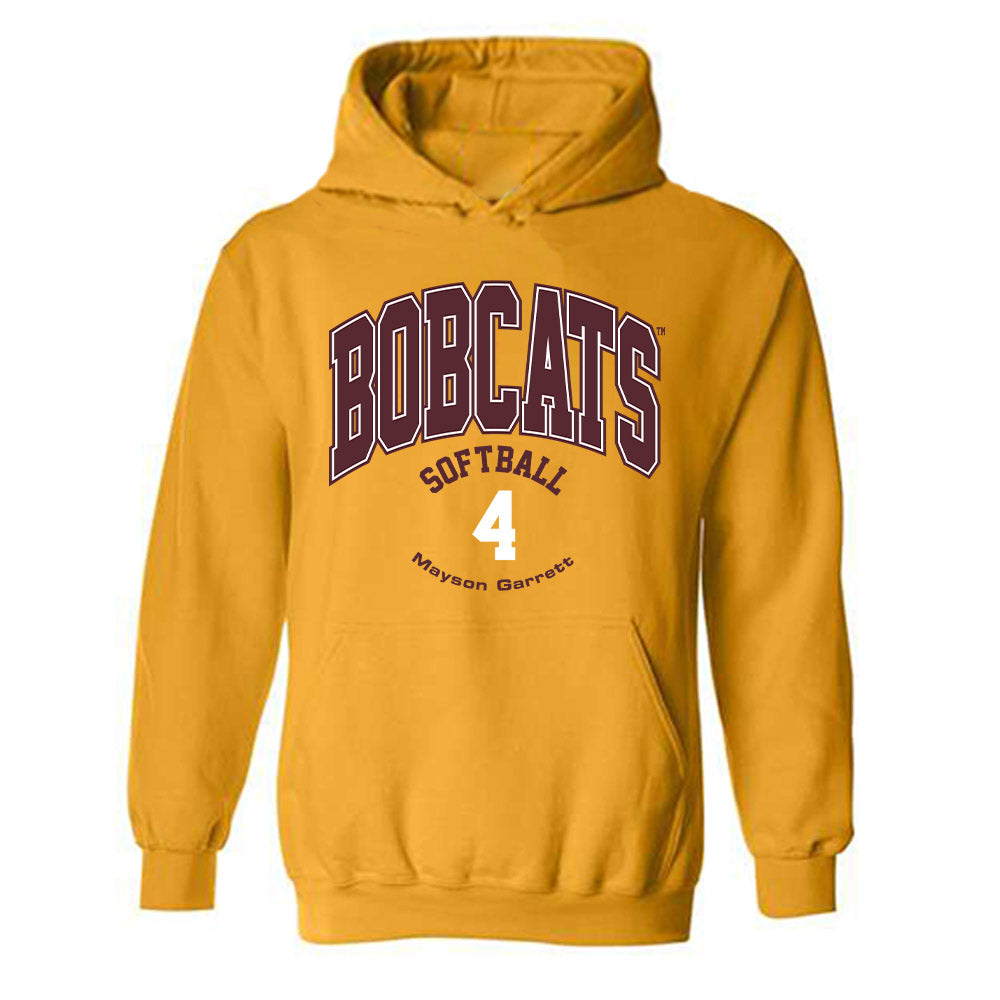 Texas State - NCAA Softball : Mayson Garrett - Classic Fashion Shersey Hooded Sweatshirt-0