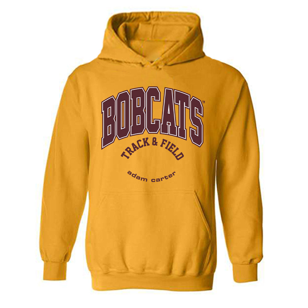 Texas State - NCAA Men's Track & Field : adam carter - Classic Fashion Shersey Hooded Sweatshirt-0
