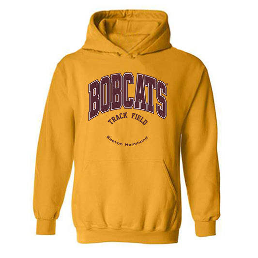 Texas State - NCAA Men's Track & Field : Easton Hammond - Classic Fashion Shersey Hooded Sweatshirt