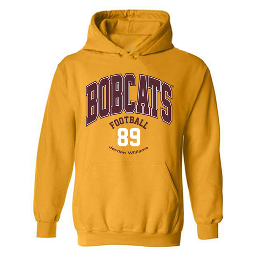Texas State - NCAA Football : Jordan Williams - Classic Fashion Shersey Hooded Sweatshirt-0