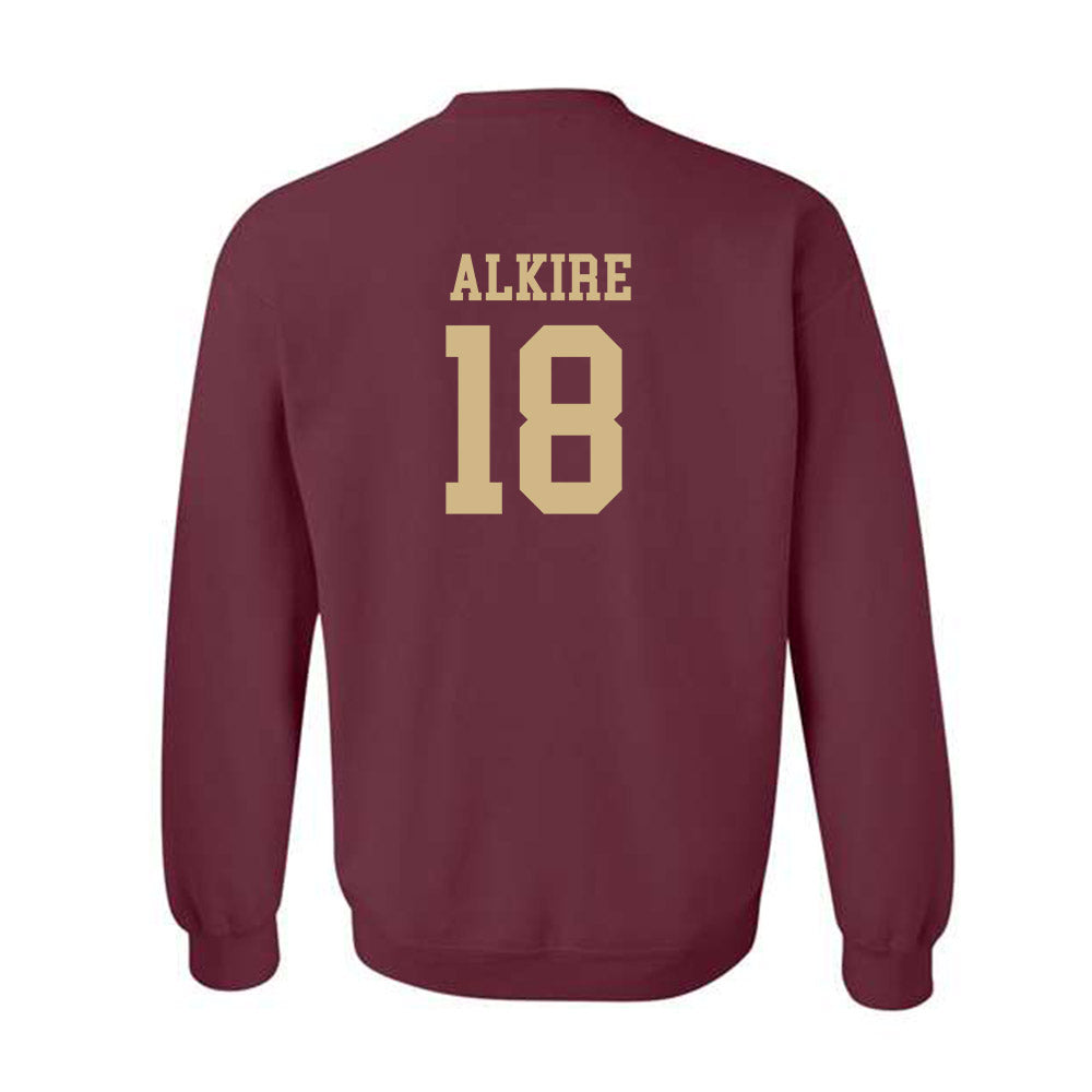 Texas State - NCAA Baseball : John Alkire - Classic Shersey Crewneck Sweatshirt-1