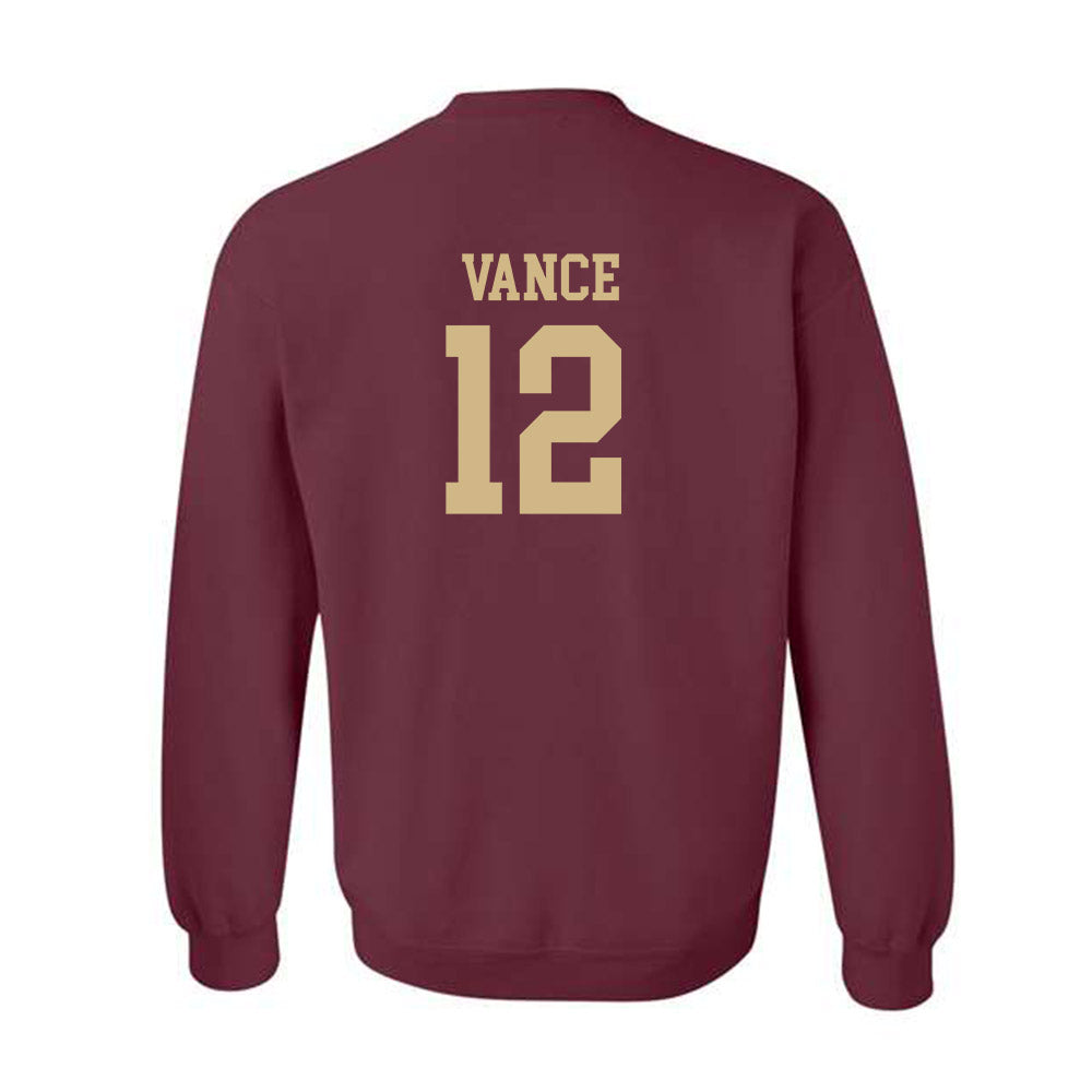 Texas State - NCAA Softball : Halee Vance - Classic Shersey Crewneck Sweatshirt-1