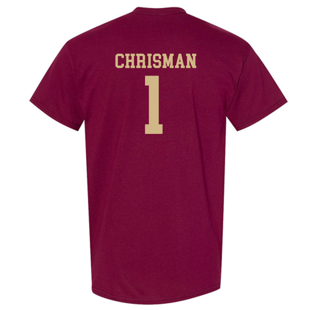 Texas State - NCAA Women's Soccer : Katelyn Chrisman - Classic Shersey T-Shirt-1
