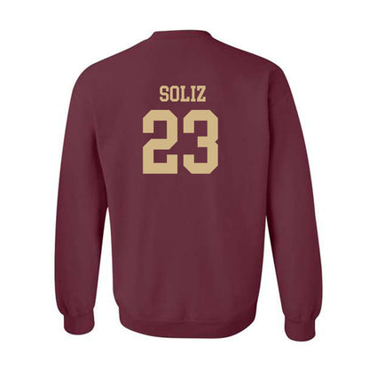 Texas State - NCAA Softball : Analisa Soliz - Classic Shersey Crewneck Sweatshirt-1