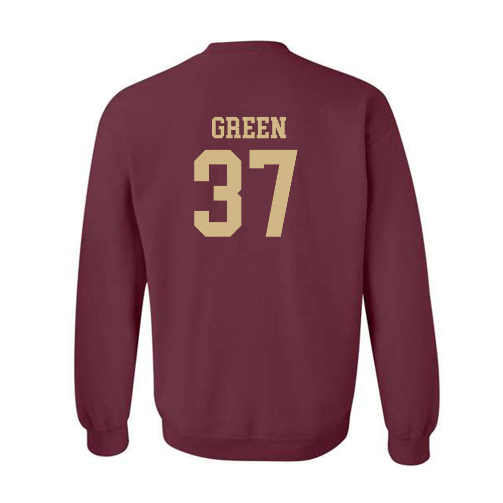 Texas State - NCAA Football : Darius Green - Classic Shersey Crewneck Sweatshirt-1