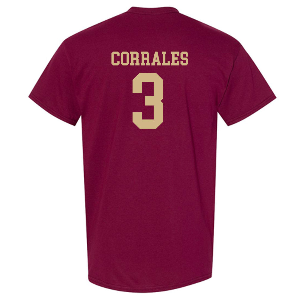 Texas State - NCAA Football : Beau Corrales - Classic Shersey T-Shirt-1