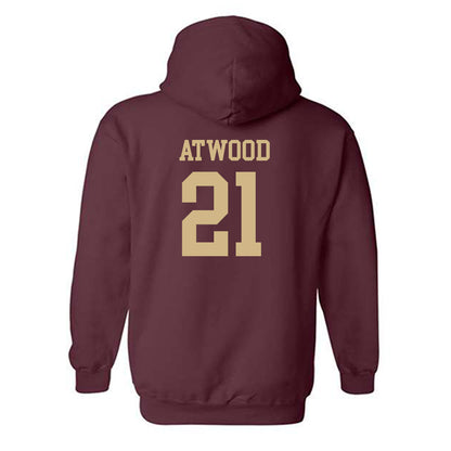 Texas State - NCAA Football : Amarion Atwood - Classic Shersey Hooded Sweatshirt-1