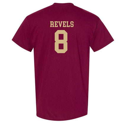 Texas State - NCAA Football : Jordan Revels - Classic Shersey T-Shirt-1