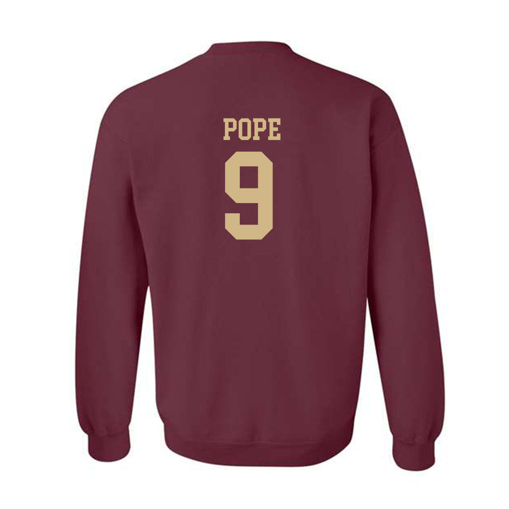 Texas State - NCAA Men's Basketball : Tylan Pope - Classic Shersey Crewneck Sweatshirt-1