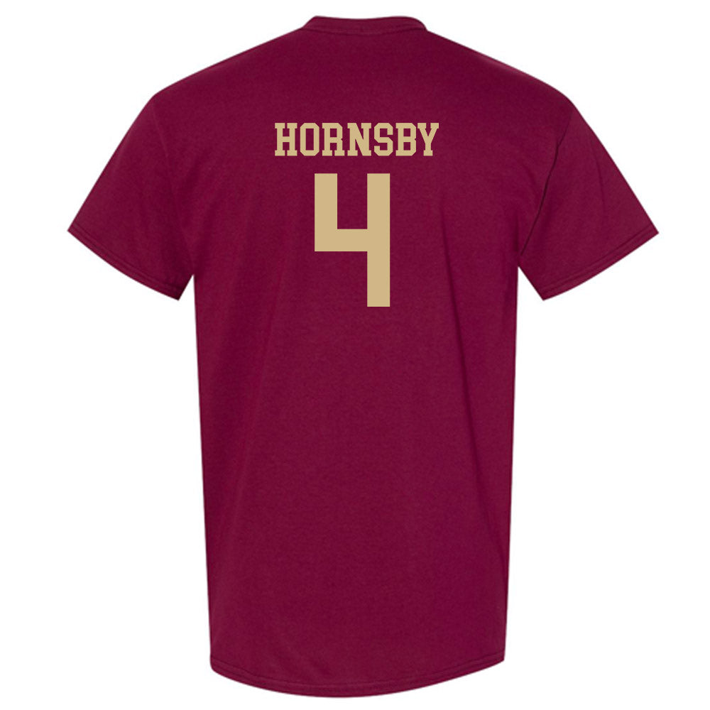 Texas State - NCAA Football : Malik Hornsby - Classic Shersey T-Shirt-1