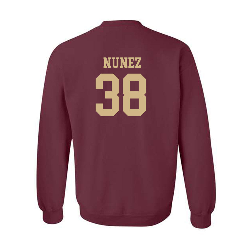 Texas State - NCAA Football : David Nunez - Classic Shersey Crewneck Sweatshirt-1