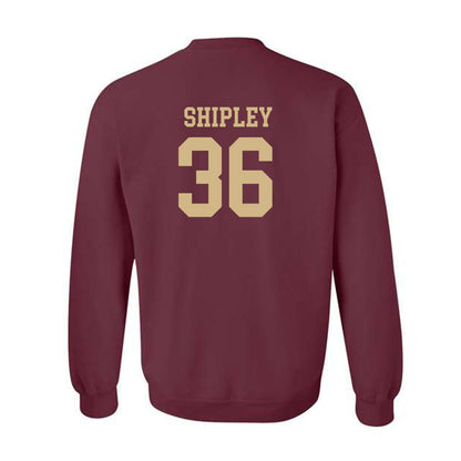 Texas State - NCAA Football : Mason Shipley - Classic Shersey Crewneck Sweatshirt-1