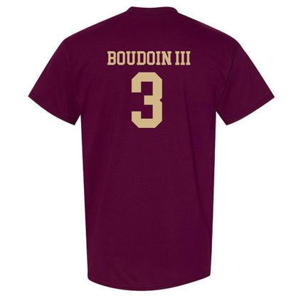 Texas State - NCAA Football : Michael Boudoin III - Classic Shersey T-Shirt-1