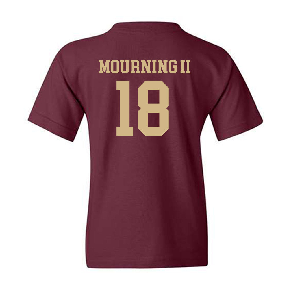 Texas State - NCAA Football : Derick Mourning II - Classic Shersey Youth T-Shirt-1