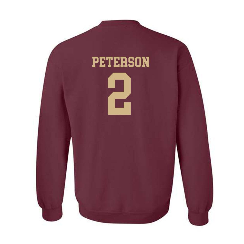 Texas State - NCAA Softball : Erin Peterson - Classic Shersey Crewneck Sweatshirt-1