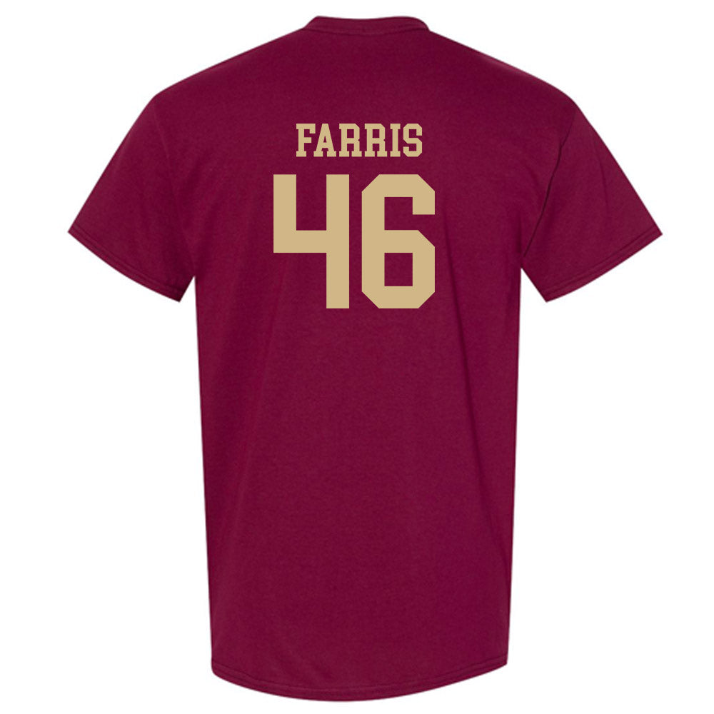 Texas State - NCAA Baseball : Ethan Farris - Classic Shersey T-Shirt-1