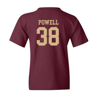 Texas State - NCAA Baseball : Ty Powell - Classic Shersey Youth T-Shirt-1