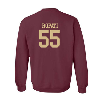 Texas State - NCAA Football : Etueni Ropati - Classic Shersey Crewneck Sweatshirt-1