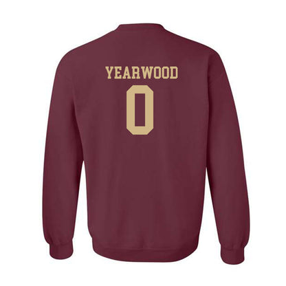 Texas State - NCAA Baseball : Alex Yearwood - Classic Shersey Crewneck Sweatshirt-1