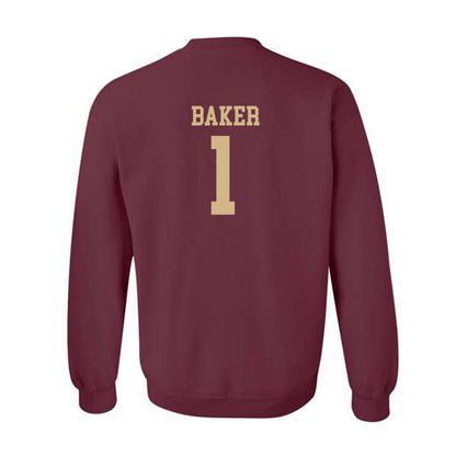 Texas State - NCAA Softball : Emilee Baker - Classic Shersey Crewneck Sweatshirt-1