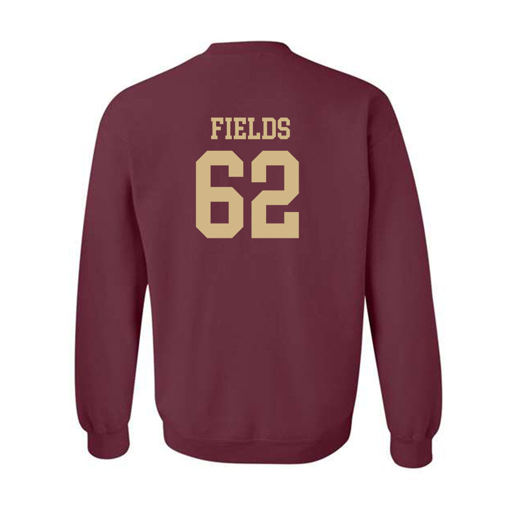 Texas State - NCAA Football : Malcolm Fields - Classic Shersey Crewneck Sweatshirt-1