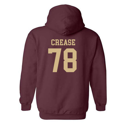 Texas State - NCAA Football : Anfernee Crease - Classic Shersey Hooded Sweatshirt-1