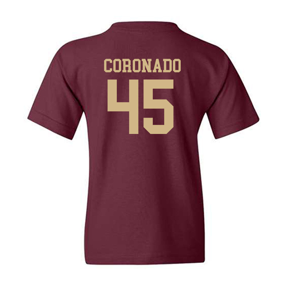 Texas State - NCAA Baseball : Victor Coronado - Classic Shersey Youth T-Shirt-1