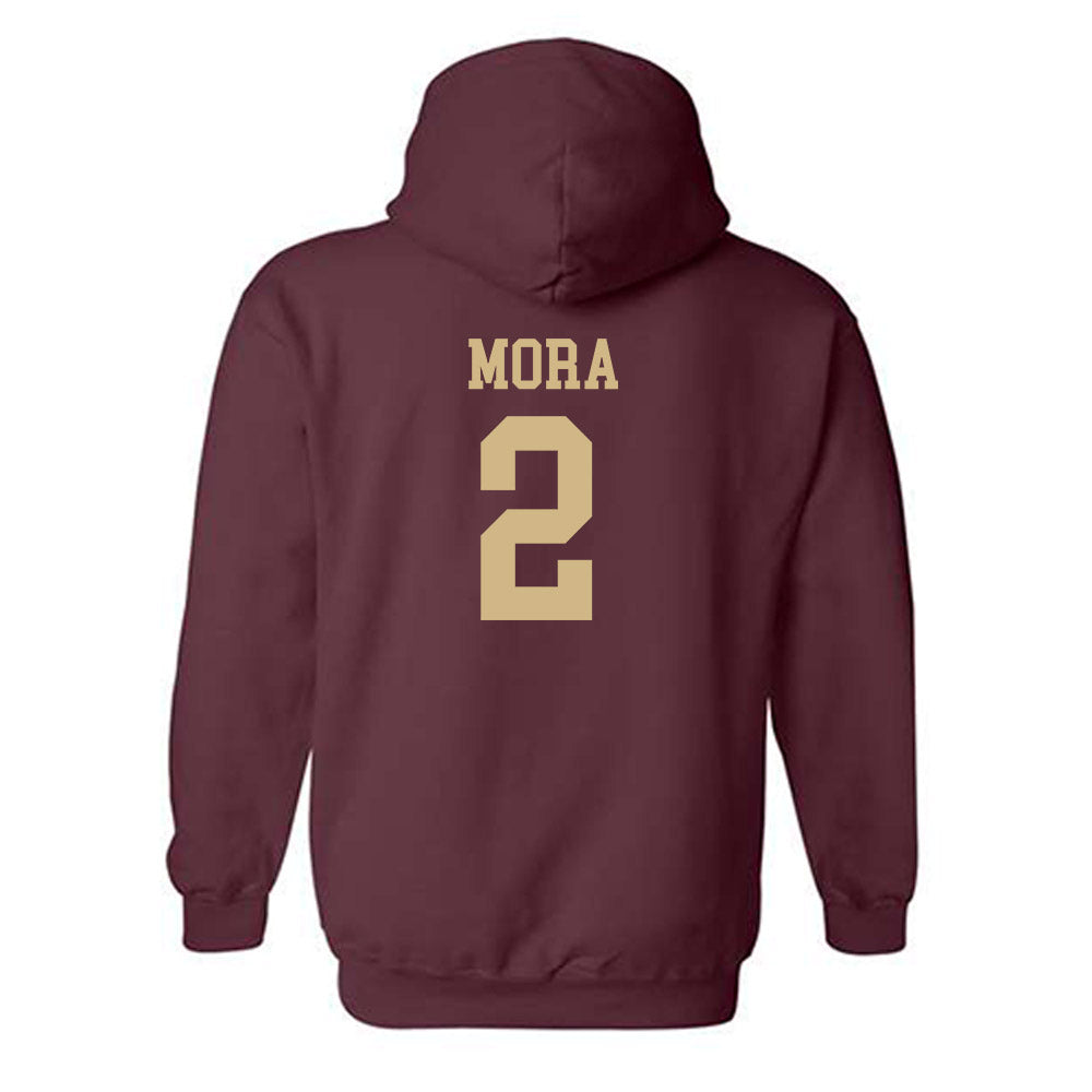 Texas State - NCAA Baseball : Chase Mora - Classic Shersey Hooded Sweatshirt-1