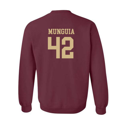 Texas State - NCAA Baseball : Austin Munguia - Classic Shersey Crewneck Sweatshirt-1